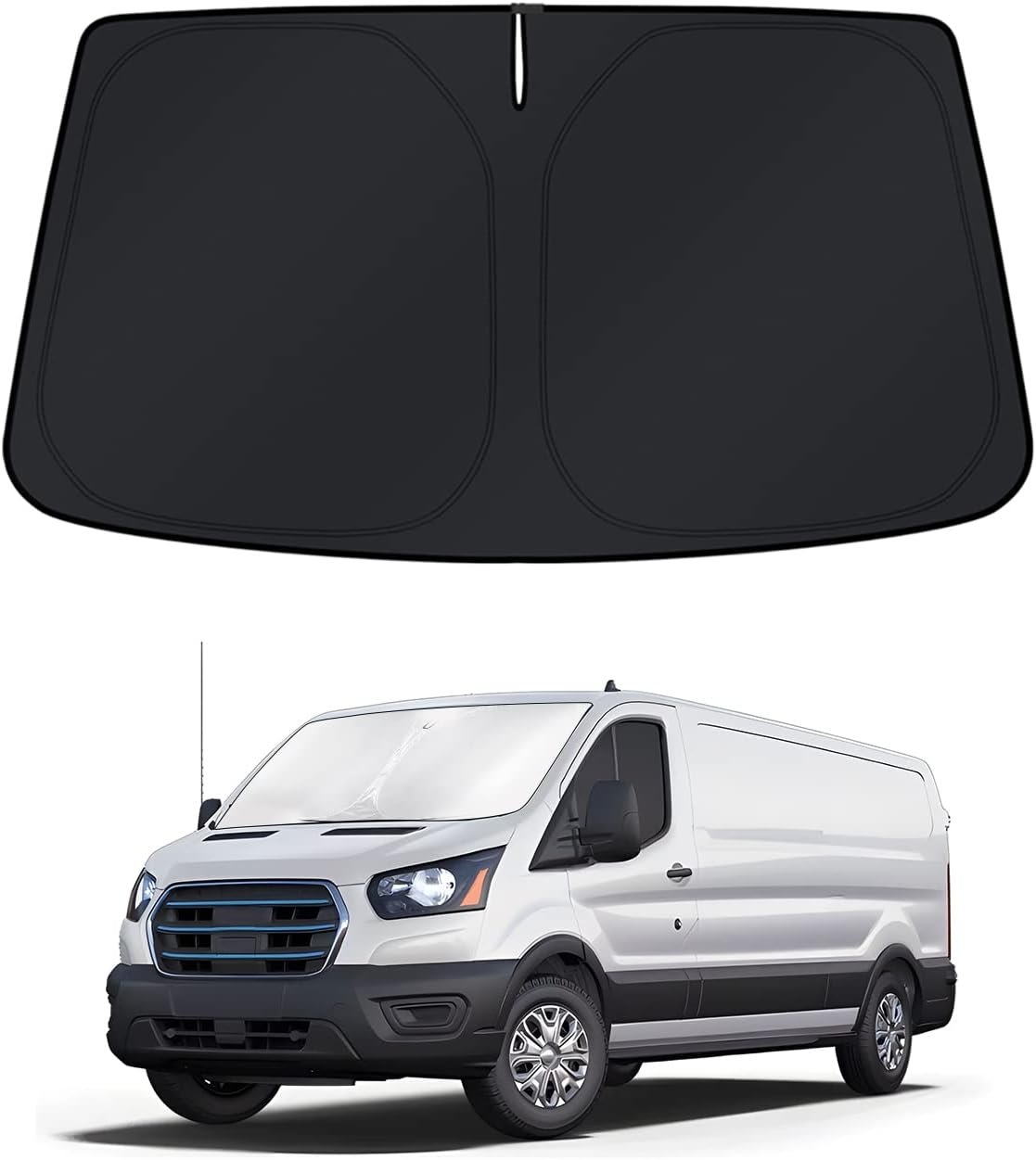 Ford E-Transit 2022 2023 2024 2025 2026 Window Windshield Sun Shade Accessories