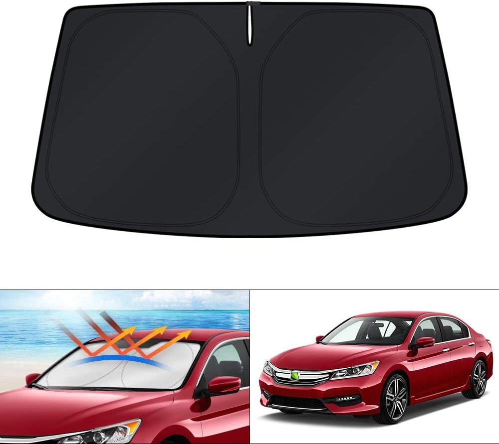 Best Windshield Sun Shade for Honda Accord 2013-2015 2016 2017 Accessories