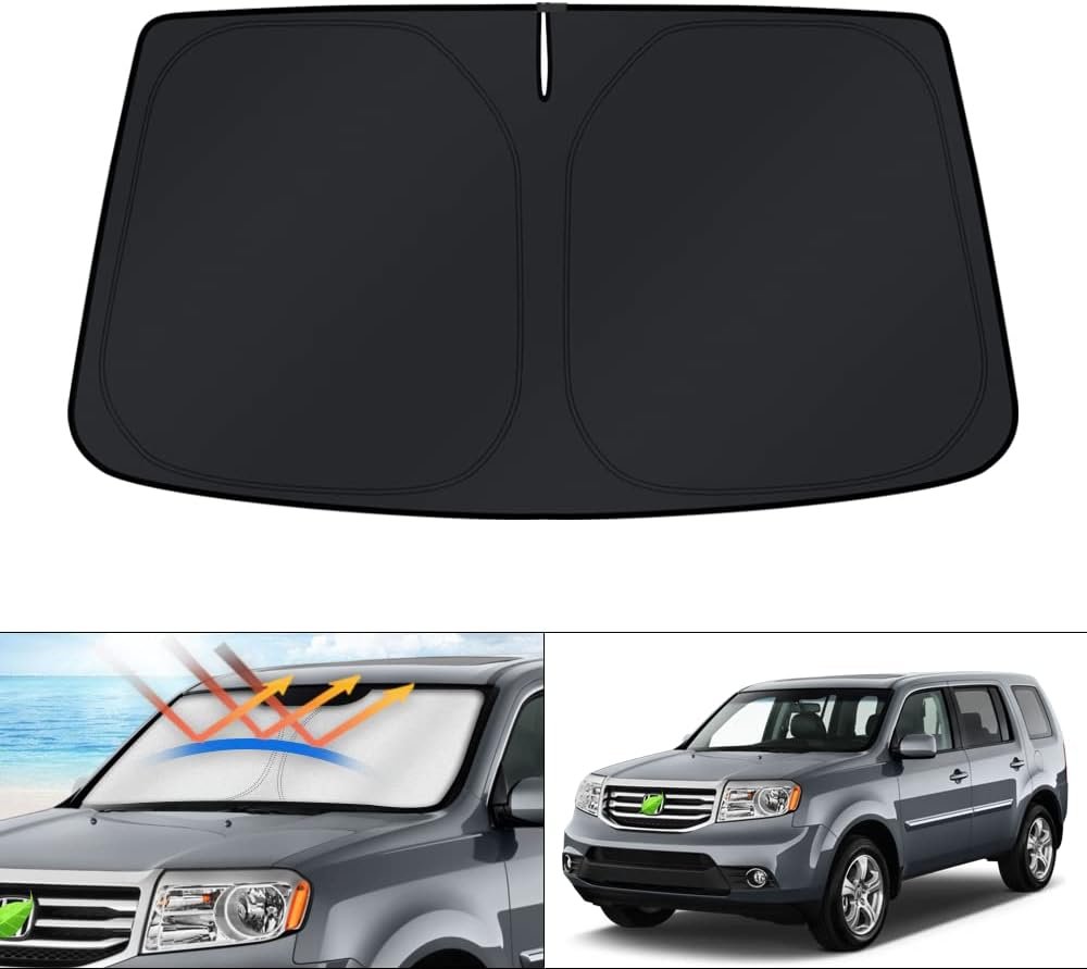 Honda Pilot SUV 2009-2015 Accessories Windshield Sun Shade Window Sunshade
