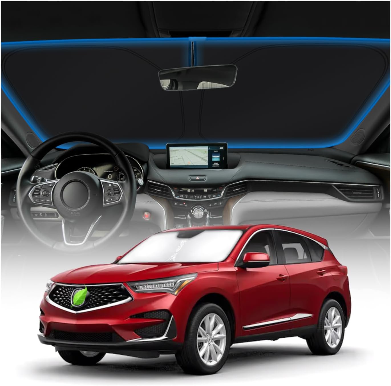 Acura RDX Accessories Windshield Sun Shade 2019-2024 2025 2026
