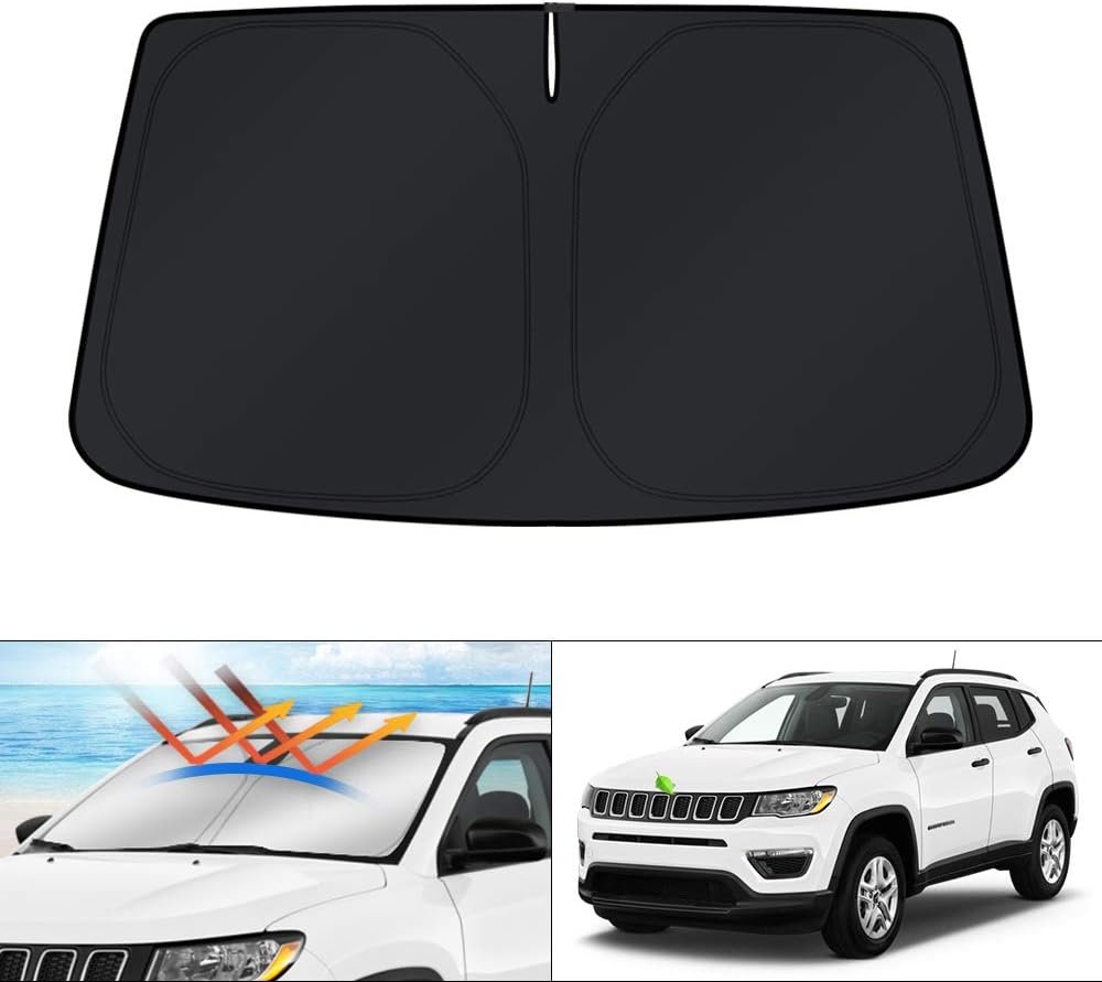 2017-2024 2025 Jeep Compass Accessories Windshield Sun Shade