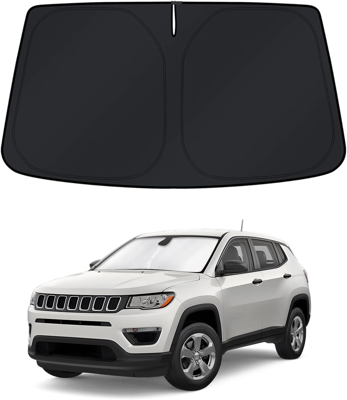 Jeep Compass 2007-2017 Window Accessories Windshield Sun Shade