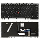 Laptop replacement Backlit keyboard with Black Frame for Lenovo ThinkPad Yoga 12, US layout Black co