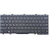 New Laptop Backlit keyboard (No Mouse Pointer) for Dell Latitude E5450 E7450, US layout Black color