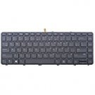 New Laptop Backlit keyboard with frame NO POINTER for HP PN:AEX61U01010 826368-001 ,US layout black 