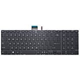 New Laptop Replacement Keyboard with backlit & frame for Toshiba Satellite L55-A L55D-A L55DT-A L55T