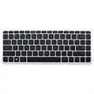 New Laptop US Keyboard Silver Frame Non Backlit For HP Envy 14-k010us 14-k027cl 14-k000 14t-k100 14-