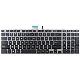 New Laptop Backlit keyboard (with silver frame) for Toshiba Satellite S950 S955 S955D, US layout bla