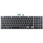 New Laptop Backlit keyboard (with silver frame) for Toshiba Satellite S950 S955 S955D, US layout bla
