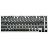 Brand New Laptop Keyboard (non-backlit) with silver Frame for Toshiba Satellite U840 U840t U840W U84