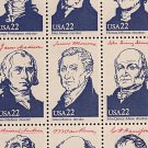 SHEET of 40 Presidents of the United States Stamps Postage Booklet