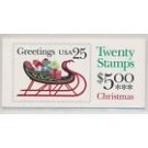 USPS SHEET of USA greetings christmas MNH First Class Postage Stamps Booklet