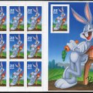 USPS SHEET of LOONEY TUNES "BUGS BUNNY" 10X32c First Class Postage Stamps Booklet
