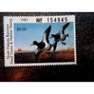 USPS USA 1985 North Dakota State Duck Stamp, Mint NH/OG & XF. Postage Stamps