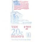 USPS 20¢ Flag Over Supreme Court Issue MNH Booklet of 10 First Class Postage Stamps