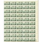 USPS Scott 1108 - 3C Gunston Hall Home Of George Mason Sheet of 50 - 1958 Postage Stamps Booklet