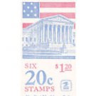 USPS Scott #1896a - 20¢ Flag Over Supreme Court Issue MNH Booklet of 6 Postage Stamps Booklet