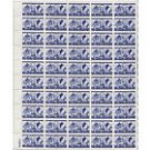 USPS 3¢ Lafayette Issue, MNH Sheet of 50 First Class Postage Stamps Booklet
