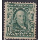 USPS SCOTT#300 US STAMP FRANKLIN 1 CENT First Class Postage Stamps Booklet
