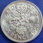 USA 1959 Elizabeth II Sixpence Coin With Recipe Booklet And Certificate