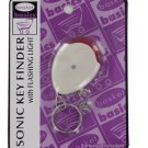 Sonic key finder with flashing light
