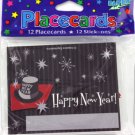 New Year's Placecards