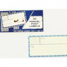 Postage labels, pad of 30