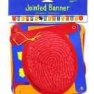 Jointed Happy Birthday Banner