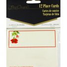 Red Poppy Place Cards