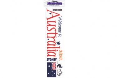 Australia Creative Rub-On Transfer