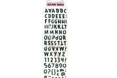 Holiday Ranch Creative Rub-on Transfers