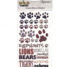 Wild Things Icon Creative Rub-on Transfers