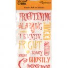 Scare Tactics Color Creative Rub-on Transfers