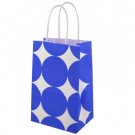 Small Blue Dots Paper Gift Bag