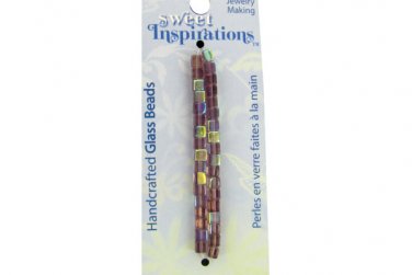 Handmade Glass Purple Glass Beads