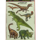 Dinosaur window clings