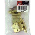 Cabinet hinges, pack of 2, brass