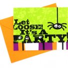 Let Loose Spider Invitations & Envelopes