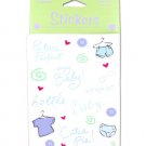 Baby boy stickers, pack of 68