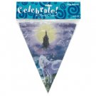 Fairy tale unicorns party banner, 12 feet