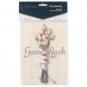 Bridal shower party game book, floral bouquet
