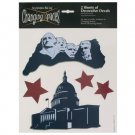 liberty 2 sheets of decorative decals