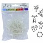 Sun-activated silicone stretchy bands, beach
