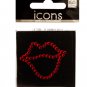 Bling Rhinestone Lips Icon Sticker