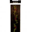 Bling Holly Leaves Rhinestone Stickers