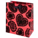 Paisley Hearts Valentine's Gift Bag
