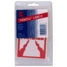 20 pack 3 x 5 pre-printed fragile labels