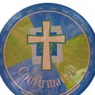 Blue Confirmation Balloon