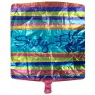 65th mylar birthday balloon