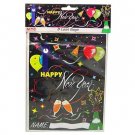 New Year's party bags, pack of 8